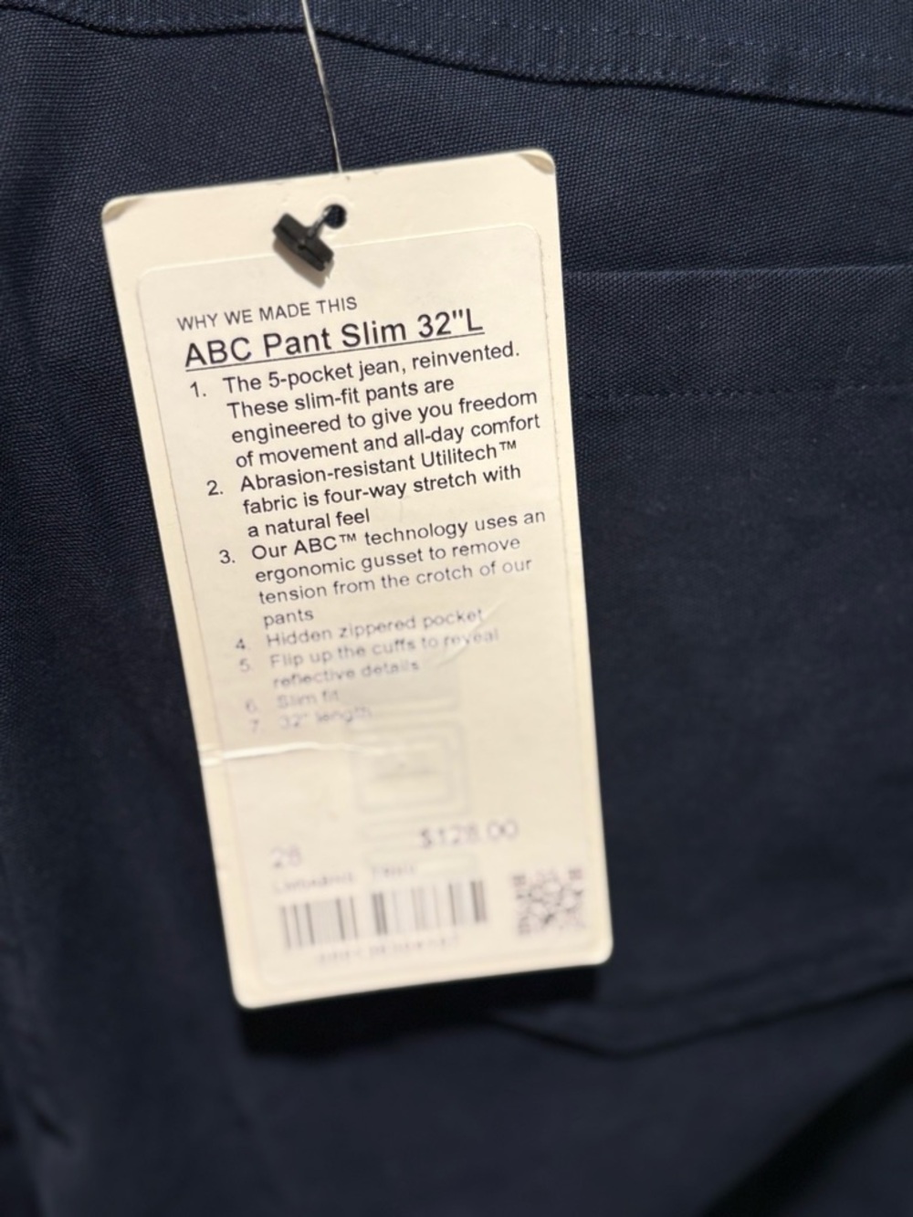 Lululemon Men’s ABC Pants Slim NWT - Picture 8 of 13